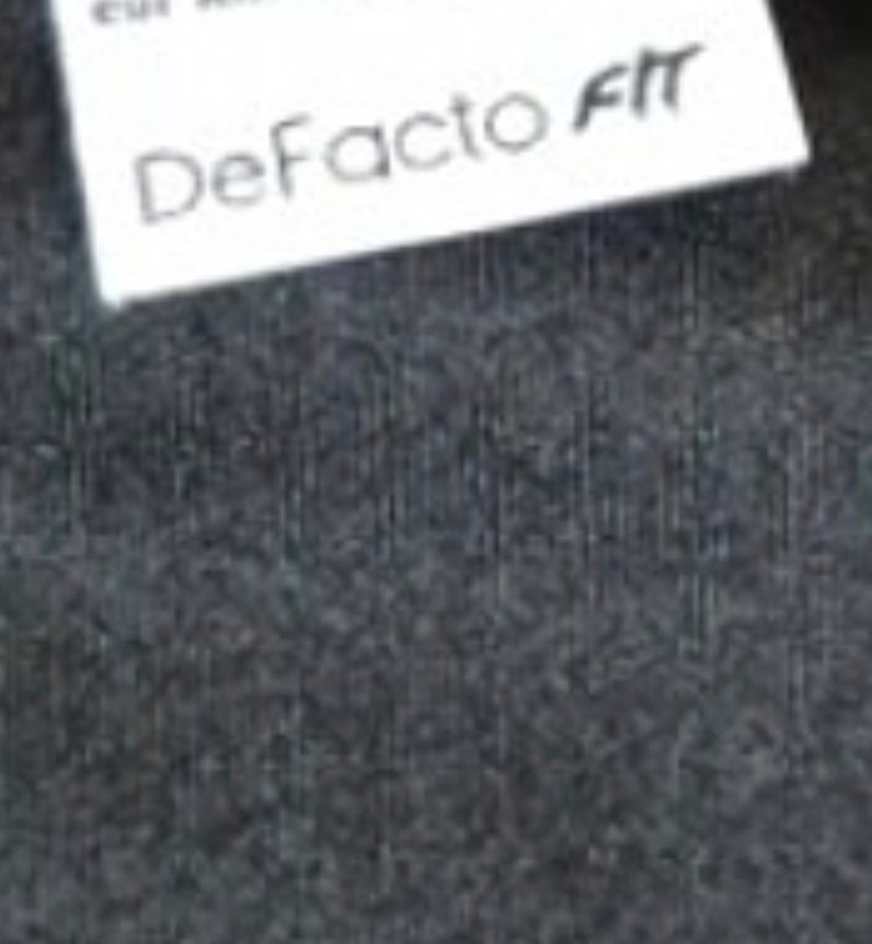 Yarım Fermuarlı Siyah Sporcu Kadın Crop - Görsel 3