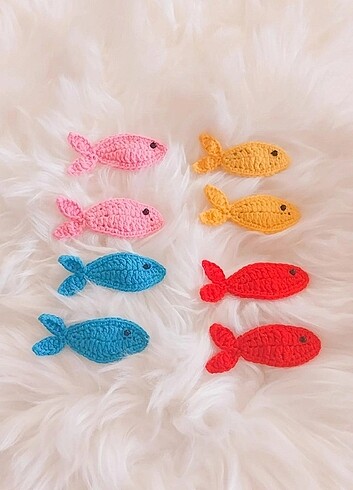 Balıklı toka.amigurumi toka.elisi toka.