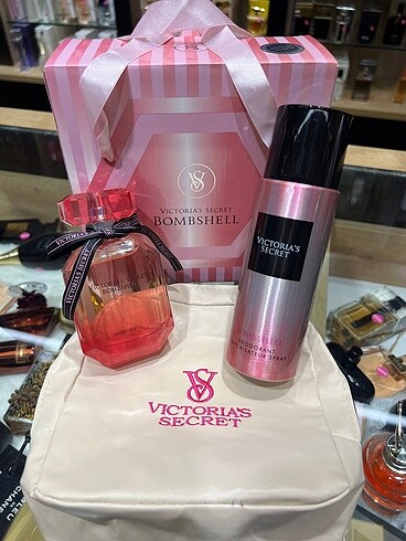 Victorias Secret Bombshell Çantalı Deodorantlı Set