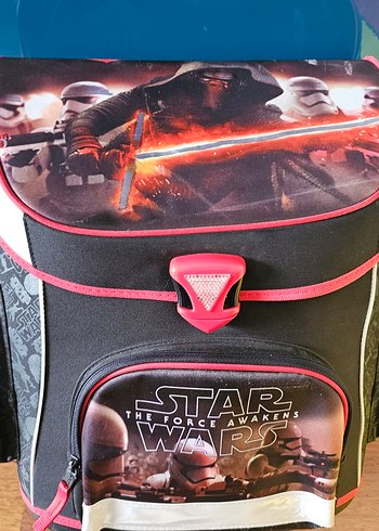 Kırmızı Star Wars Çocuk Okul Çantası