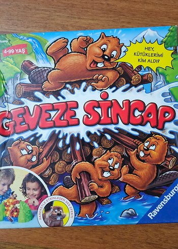 Geveze Sincap Çocuklar için Eğlenceli Masa Oyunu