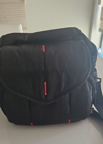 Siyah canon DSLR uyumlu su geçirmez çanta