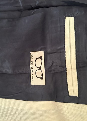 Düğmeli Beyaz Kadın Blazer Ceket - Görsel 4