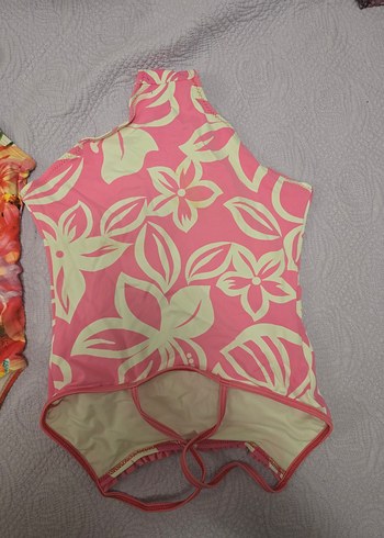 Renkli Desenli Kız Çocuk Mayolari - Görsel 3