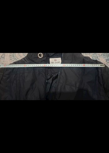 Siyah Kadın Midi Kışlık Fermuarlı Ceket - Görsel 2