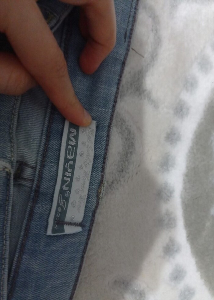 40-42 beden uyumlu kadın jean - Görsel 2