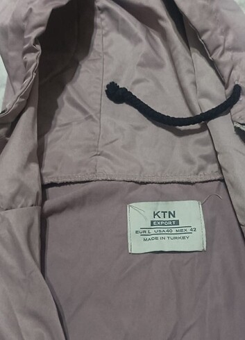 Kadın mevsimlik yağmurluk ceket - Görsel 2