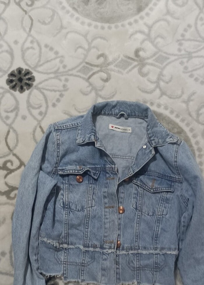 Kadın kot ceket  - Görsel 2
