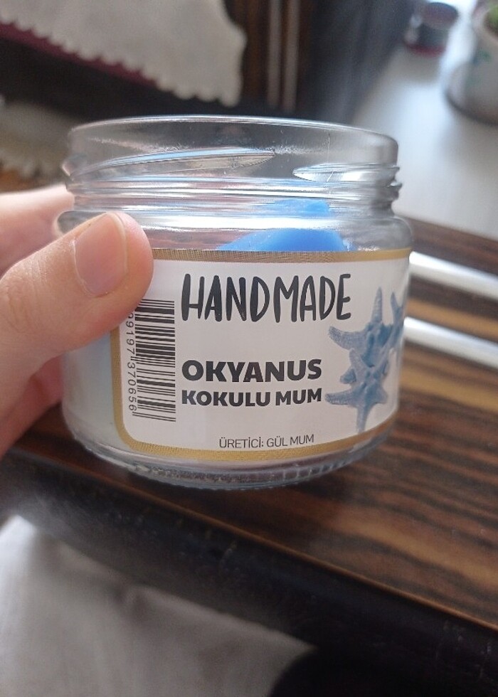 Okyanus kokulu mum - Görsel 2