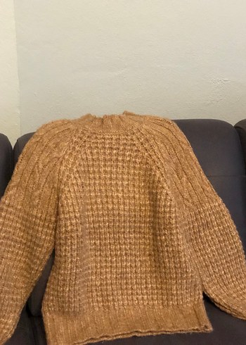 Bej Örgü Kadın Kazak - Görsel 2