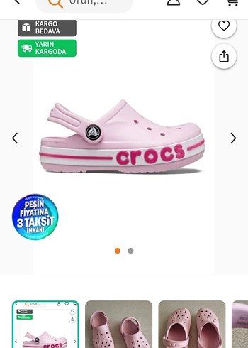 Crocs ürünü