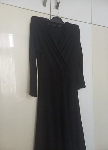 l Beden siyah Renk Kadın elbise