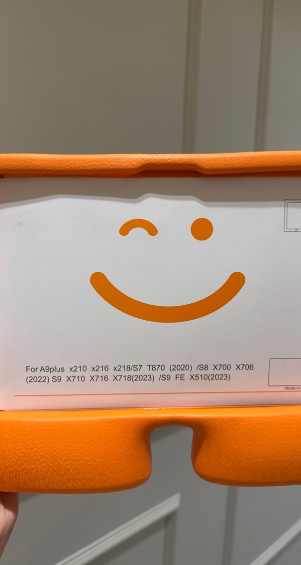 Turuncu Çocuk Tablet Kılıfı - Görsel 2