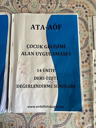 ATA AÖF 4. sınıf