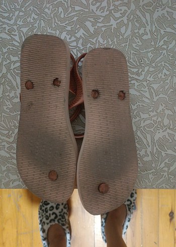Havaianas HAVAİNAS ORİJİNAL Bej Bohem Tarzı Kadın Terlik