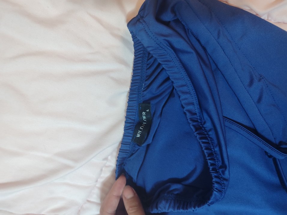 Mavi Drapeli Kolsuz Kadın Bluz - Görsel 3