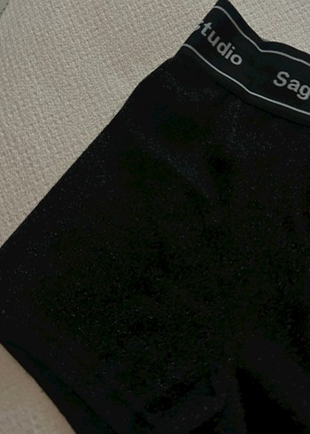 SagazaStudio Siyah Mini boxer Şort - Görsel 2