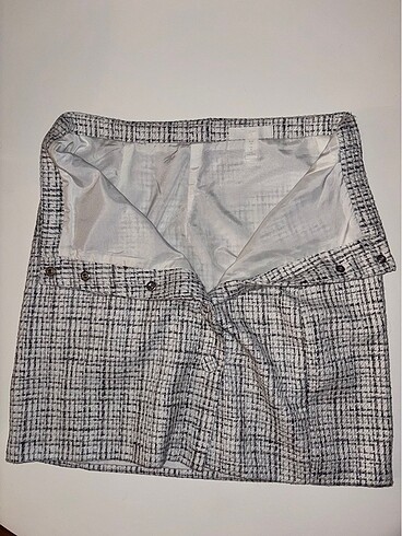 H&M Tüvit Etek - Görsel 4