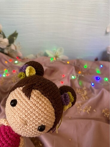 Diğer Amigurumi kız bebek