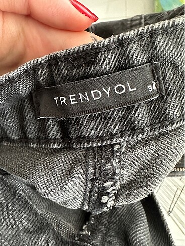 xs Beden siyah mom jean