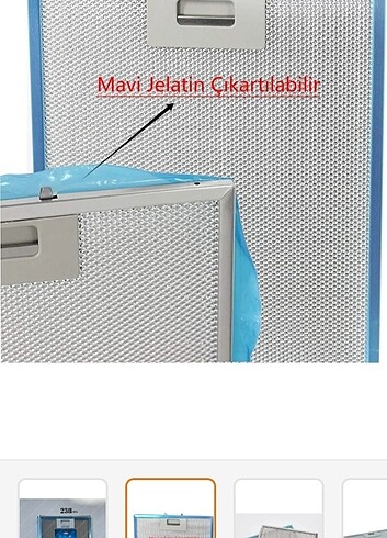 Beden Aspiratör filtre
