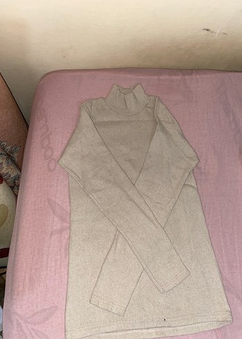 unisex yarım boğazlı kazak