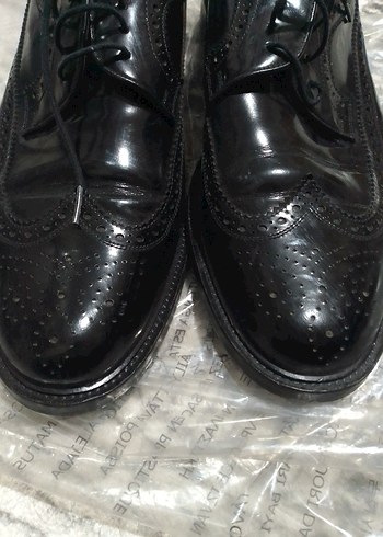 George Siyah Parlak Klasik Erkek Ayakkabı - Görsel 2