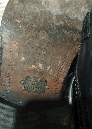 George Siyah Parlak Klasik Erkek Ayakkabı - Görsel 7