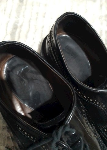 George Siyah Parlak Klasik Erkek Ayakkabı - Görsel 5