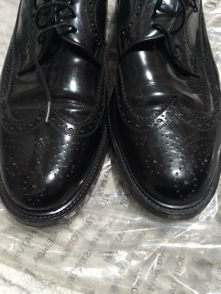 George Siyah Parlak Klasik Erkek Ayakkabı - Görsel 2