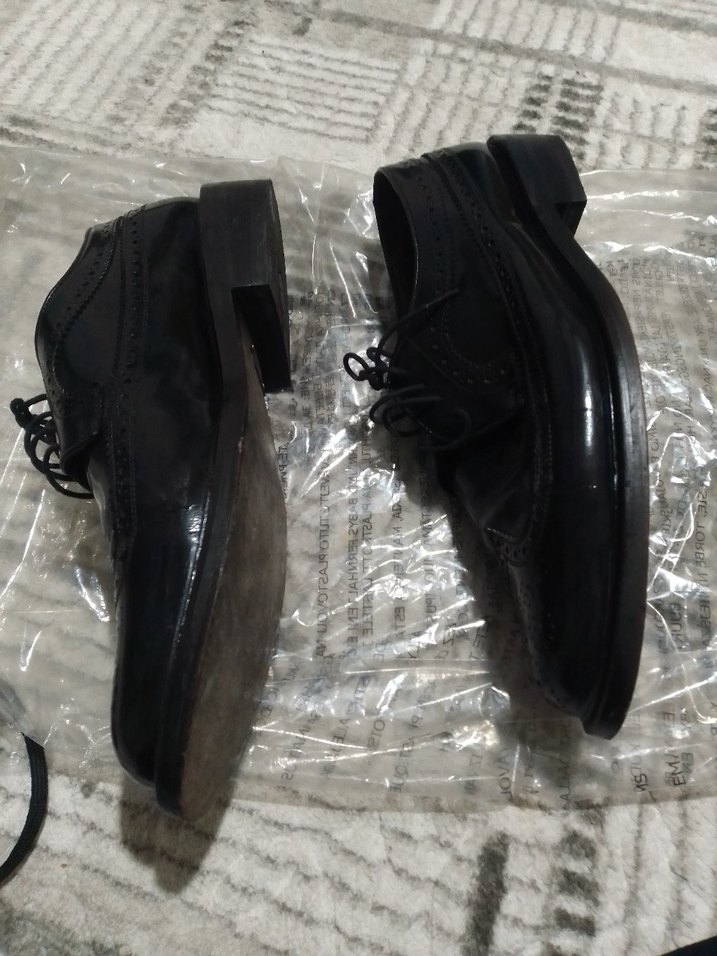 George Siyah Parlak Klasik Erkek Ayakkabı - Görsel 3