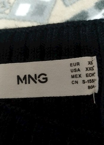 Siyah Uzun Kollu Örgü Kadın Kazak - Görsel 5