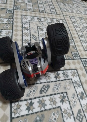 Gri Oyuncak Araba Büyük Tekerlekli - Görsel 6