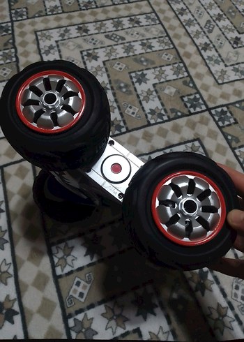 Gri Oyuncak Araba Büyük Tekerlekli - Görsel 7