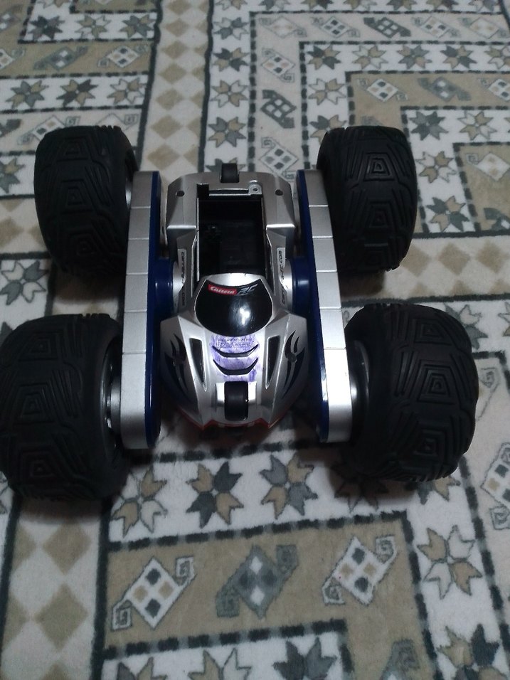 Gri Oyuncak Araba Büyük Tekerlekli - Görsel 4