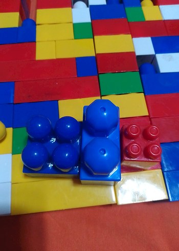 Renkli Lego Blokları Seti - Görsel 6