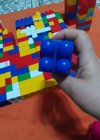 Renkli Lego Blokları Seti - Görsel 9