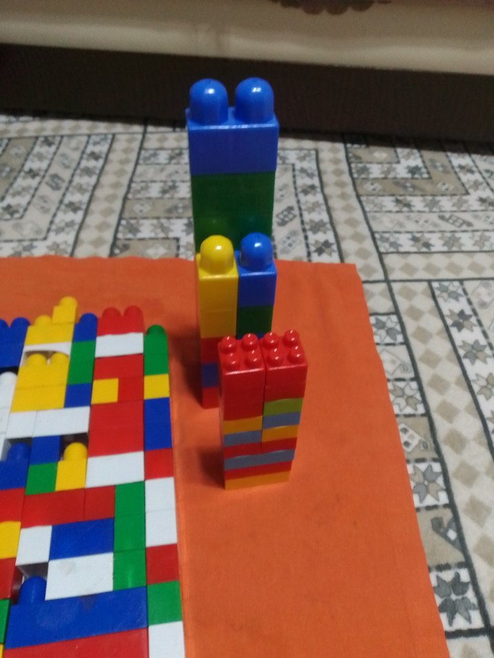 Renkli Lego Blokları Seti - Görsel 3