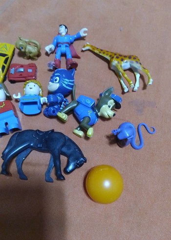 Renkli Mini Figür ve Araç Seti - Görsel 3