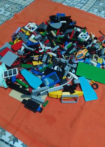 Renkli Karışık Lego Parçaları - Görsel 6