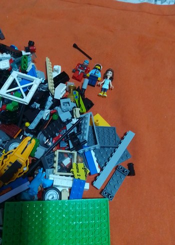 Renkli Karışık Lego Parçaları - Görsel 4