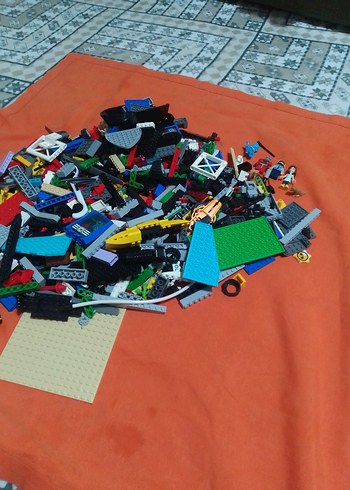 Renkli Karışık Lego Parçaları - Görsel 3