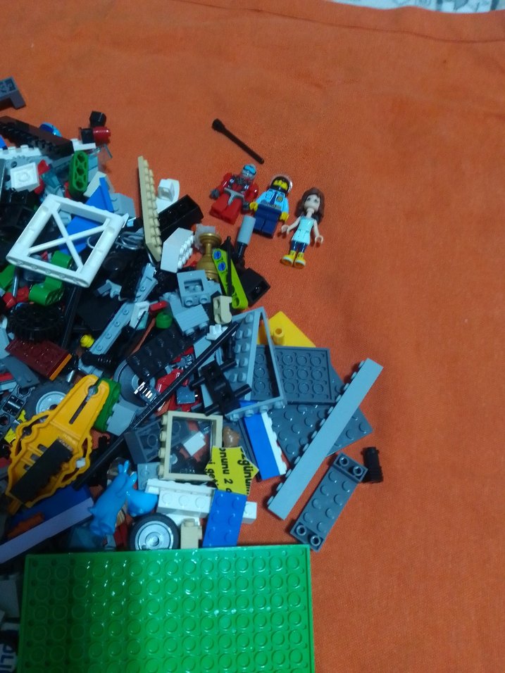 Renkli Karışık Lego Parçaları - Görsel 4