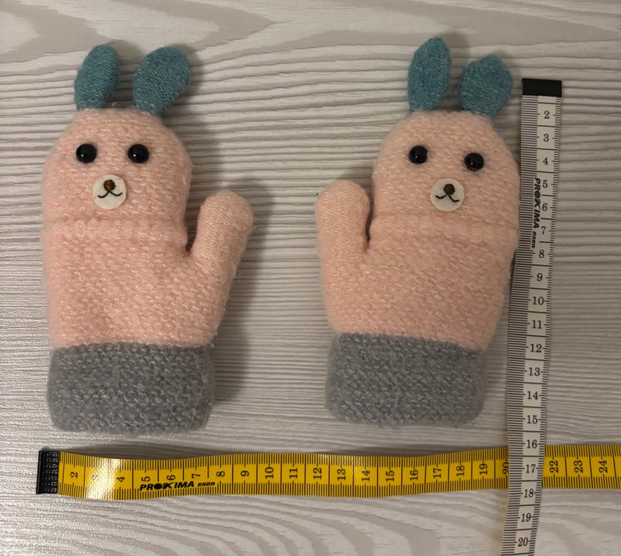 Kız Çocuk, içi kürklü eldiven - Görsel 4