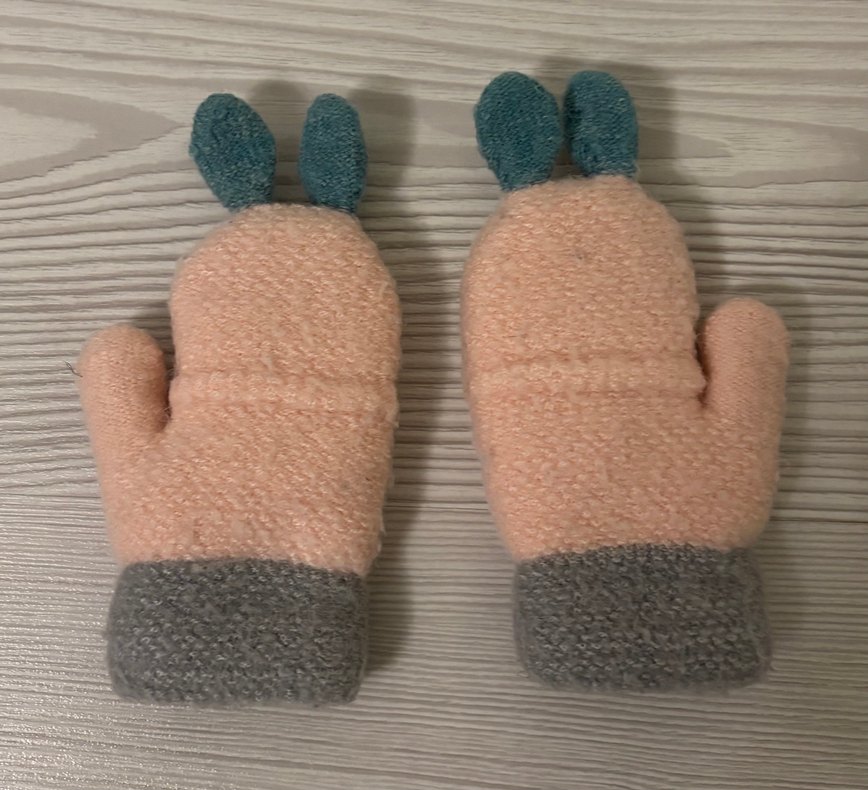 Kız Çocuk, içi kürklü eldiven - Görsel 2