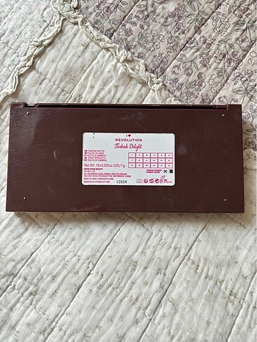 Beden Renk Revolution Turkish Delight Far Paleti