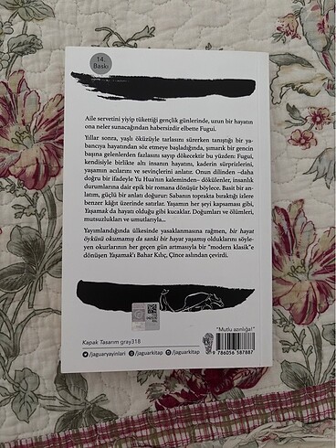  YAŞAMAK Yu Hua Kitap