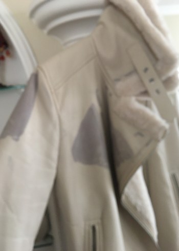 Stradivarius Kürklü Biker Ceket mont - Görsel 5