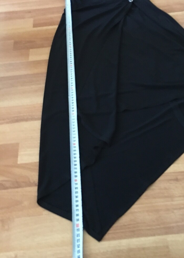 Siyah şık elbise - Görsel 3