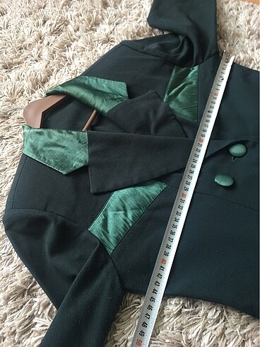 Vintage Krep kumaş gömlek elbise - Görsel 5